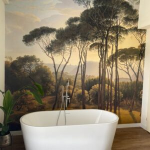 Fotobehang als blikvanger in een interieur